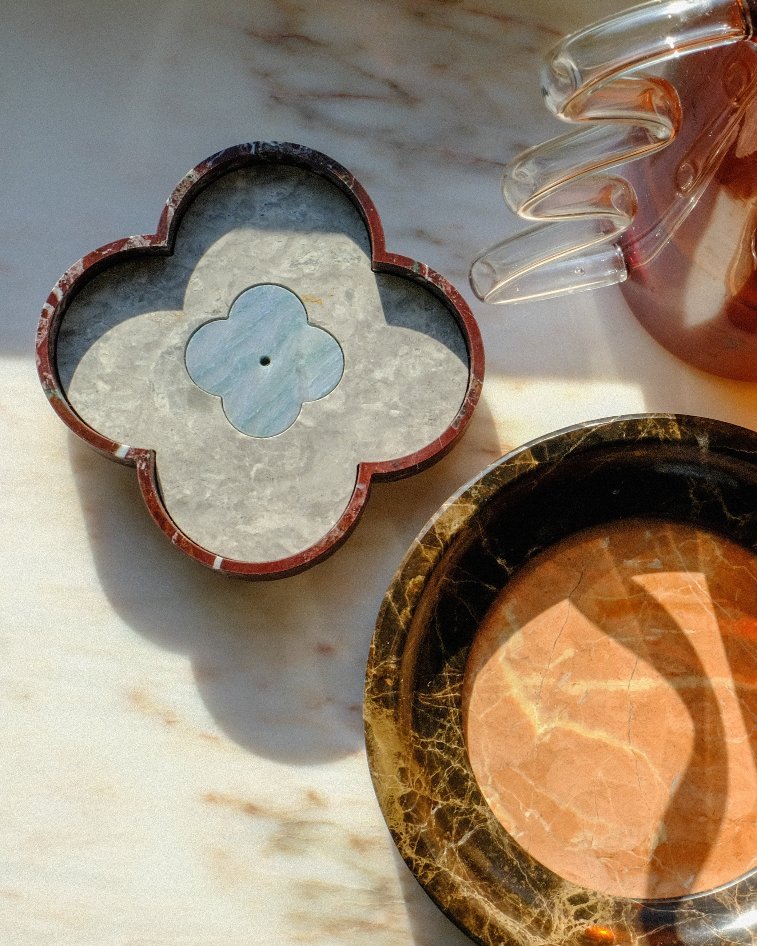 Quatrefoil Incense Holder