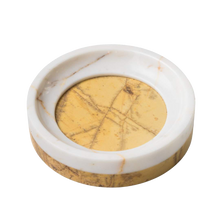 Calacatta + Giallo tondo bowl