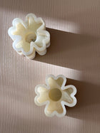 Set of 2 Clover Candleholders