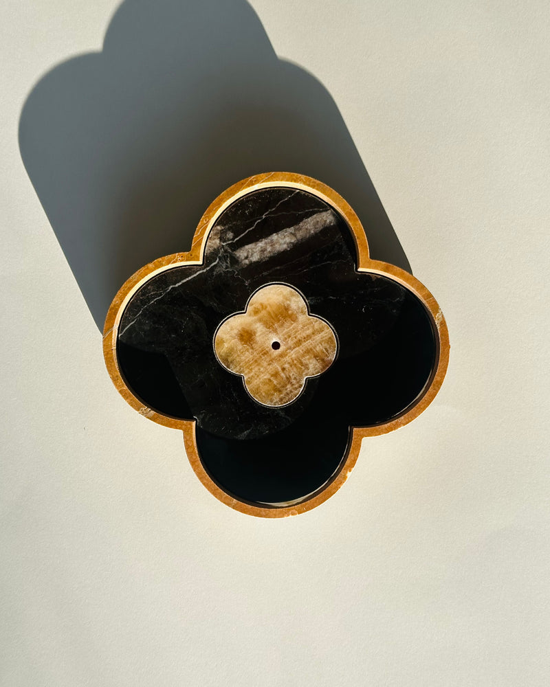 Quatrefoil Incense Holder