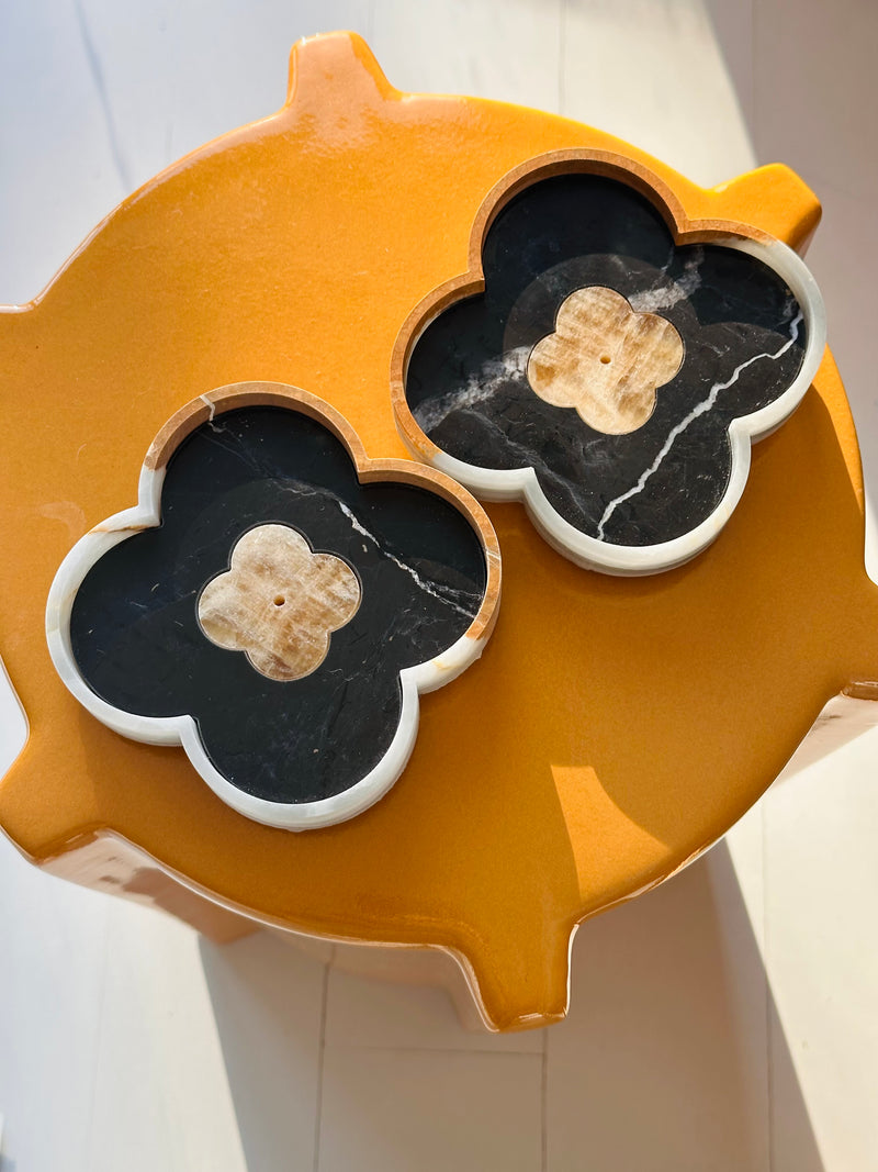 Quatrefoil Incense Holder