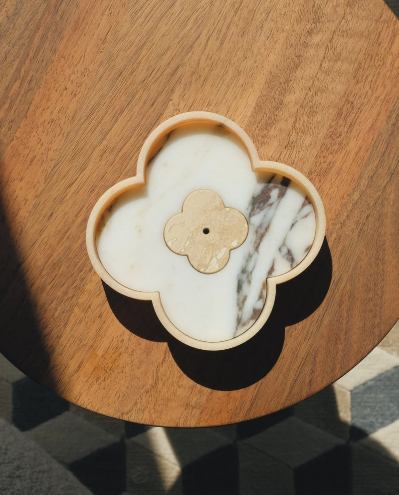 Quatrefoil Incense Holder