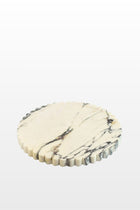 Calacatta Branch round medium