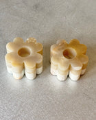 Set of 2 Clover Candleholders