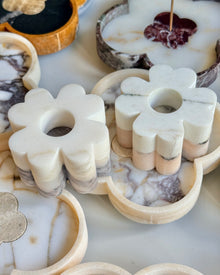 Set of 2 Clover Candleholder