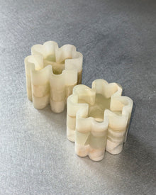 Set of 2 Clover Candleholders