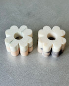 Set of 2 Clover Candleholder