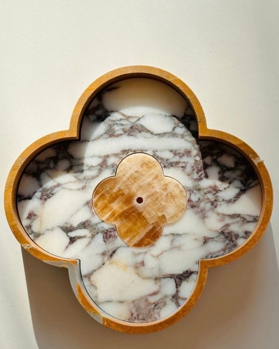 Quatrefoil Incense Holder
