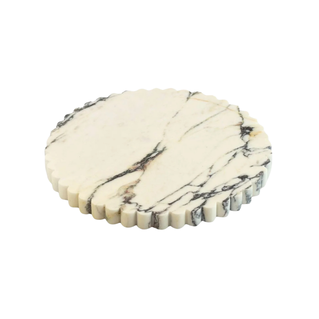 Calacatta Branch round large