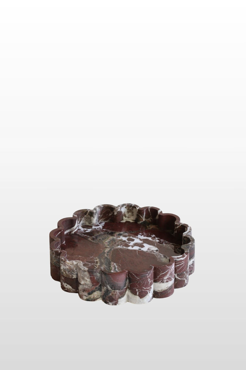 Rosso Levanto large ruffle cup