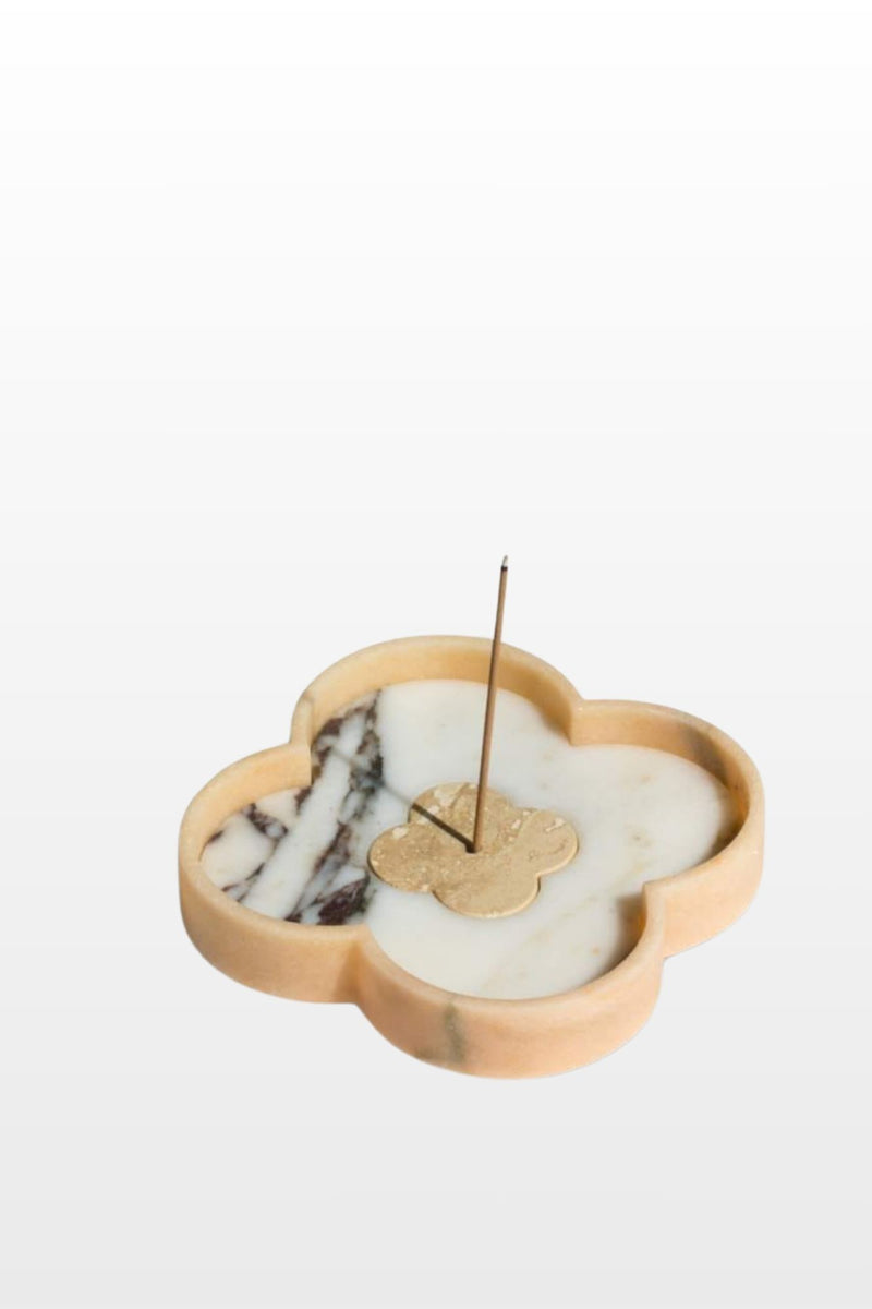 Rosa Portogallo + Travertine censer