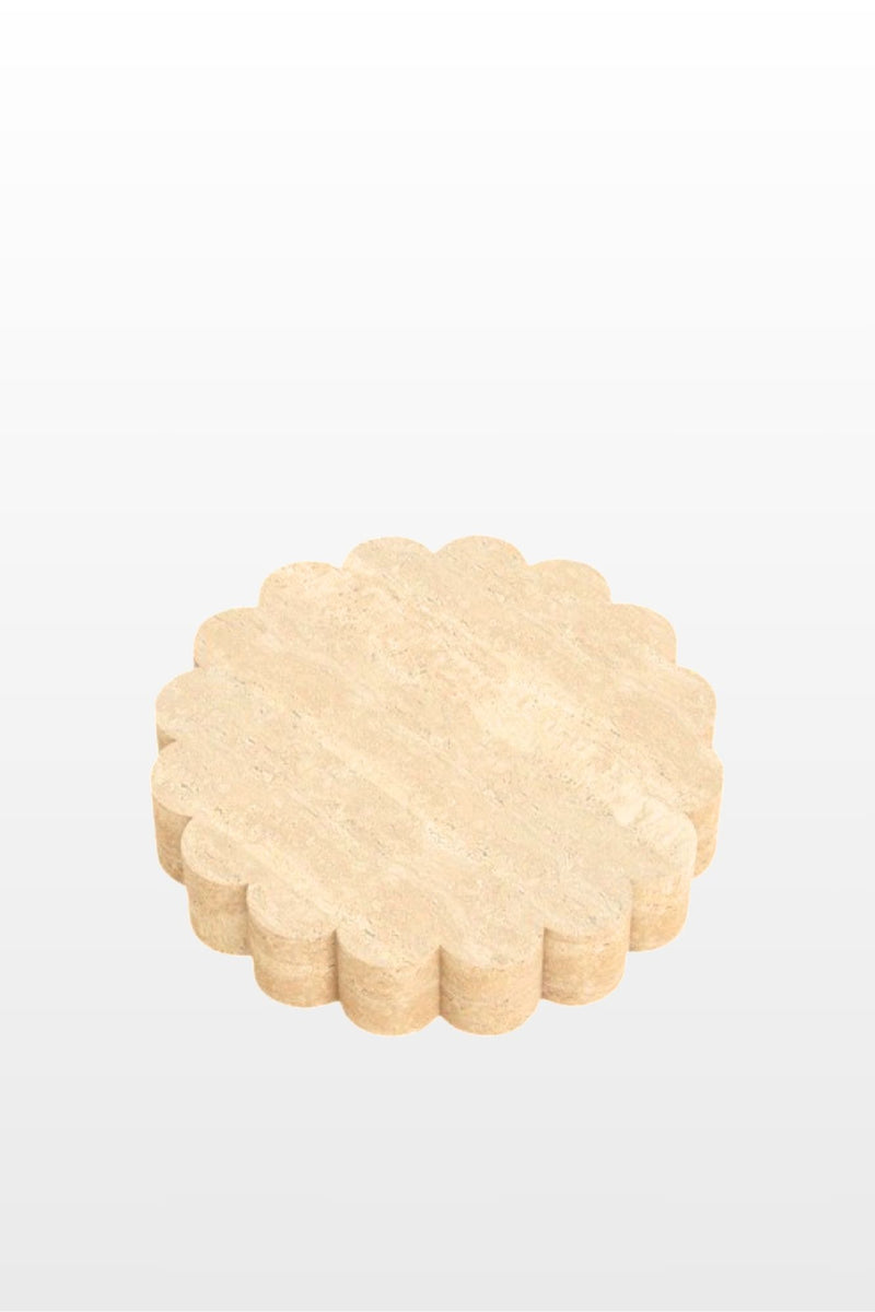 Travertine Branik round small