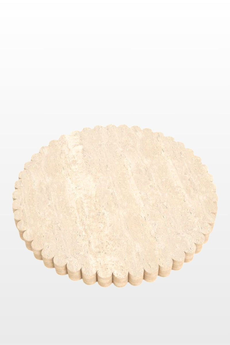 Travertine Branik round large
