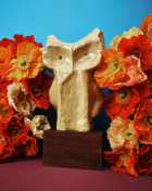 Serax Owl Vase L | Wazon Sowa L - Yellow After Midnight