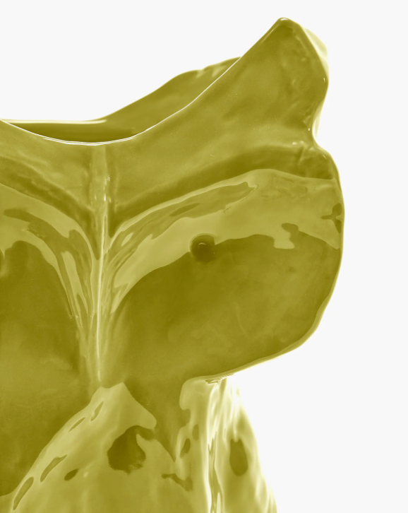 Serax Owl Vase L | Wazon Sowa L - Yellow After Midnight