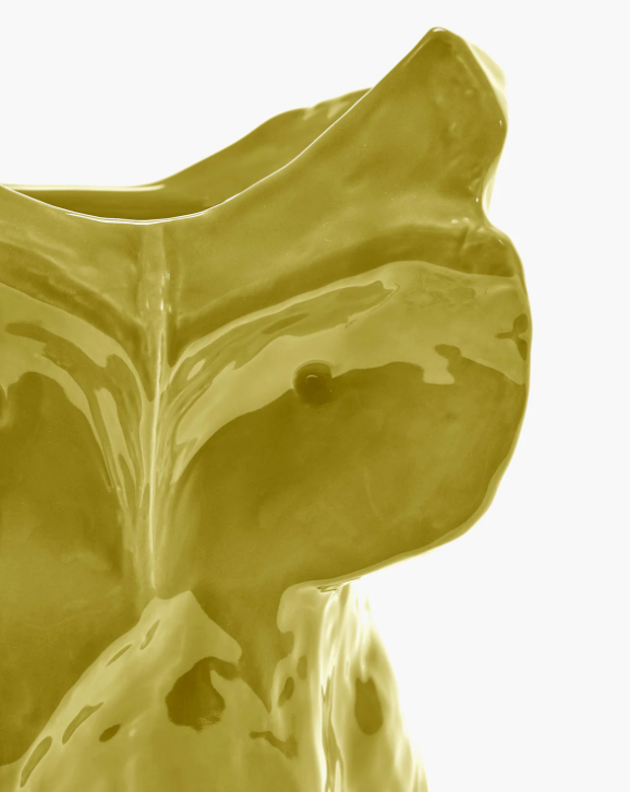 Serax Owl Vase S | Wazon Sowa S - Yellow After Midnight