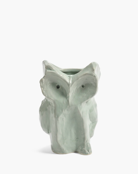 Serax Owl Vase S | Wazon Sowa S - Light Blue After Midnight