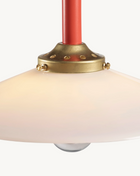 valerie_objects - standing lamp marble n°1 red by muller van severen