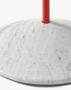 valerie_objects - standing lamp marble n°1 red by muller van severen