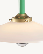 valerie_objects - standing lamp marble n°1 green by muller van severen