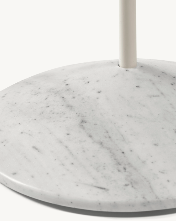 valerie_objects - standing lamp marble n°1 ivory by muller van severen