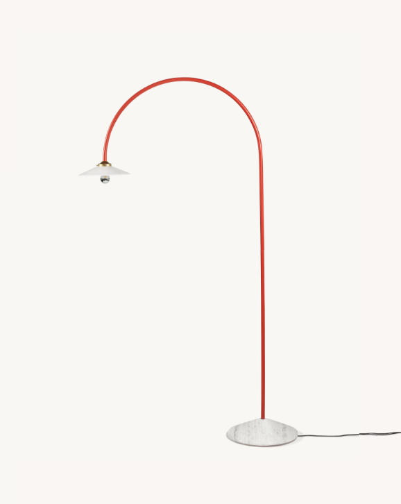 valerie_objects - standing lamp marble n°2 red by muller van severen