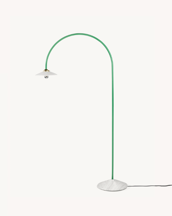 valerie_objects - standing lamp marble n°2 green by muller van severen