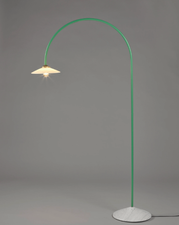 valerie_objects - standing lamp marble n°2 green by muller van severen