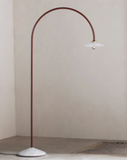 valerie_objects - standing lamp marble n°2 menie red by muller van severen