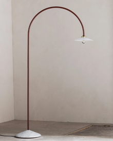 valerie_objects - standing lamp marble n°2 menie red by muller van severen