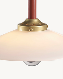 valerie_objects - standing lamp marble n°2 menie red by muller van severen