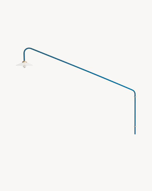 valerie_objects - hanging lamp n°1 blue by muller van severen