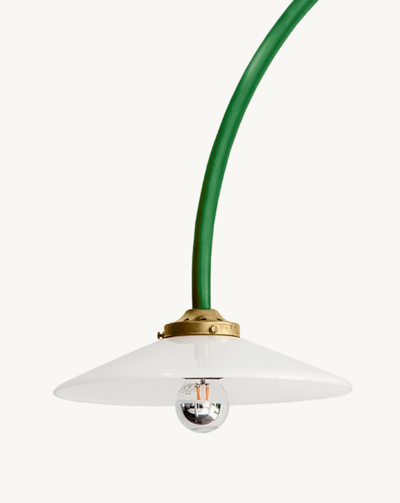 valerie_objects - hanging lamp n°2 green by muller van severen