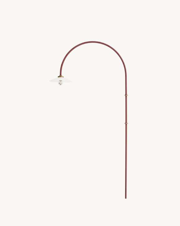 valerie_objects - hanging lamp n°2 menie red by muller van severen