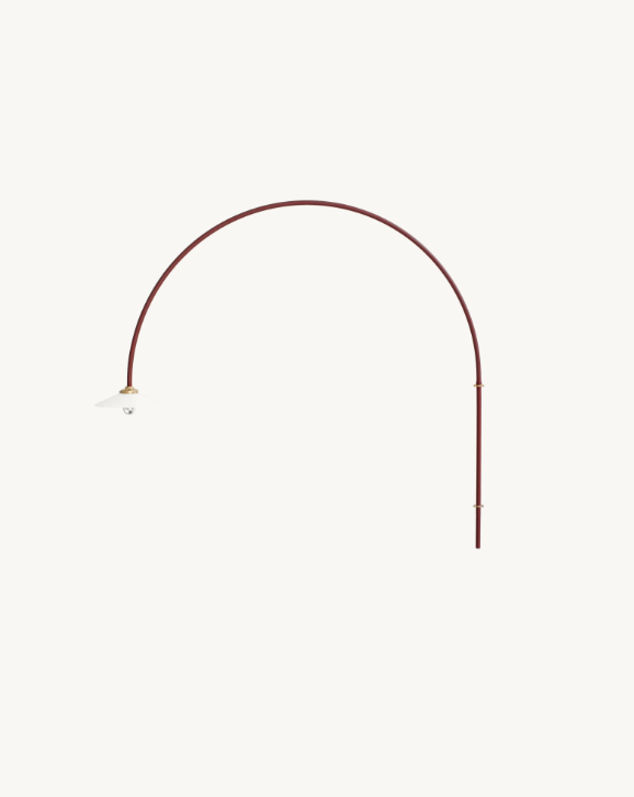 valerie_objects - hanging lamp n°3 menie red by muller van severen