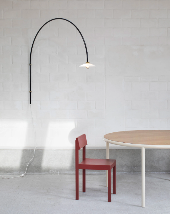 valerie_objects - hanging lamp n°3 black by muller van severen