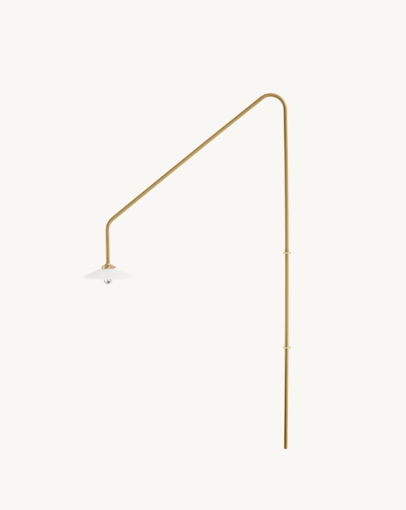 valerie_objects - hanging lamp n°4 brass by muller van severen