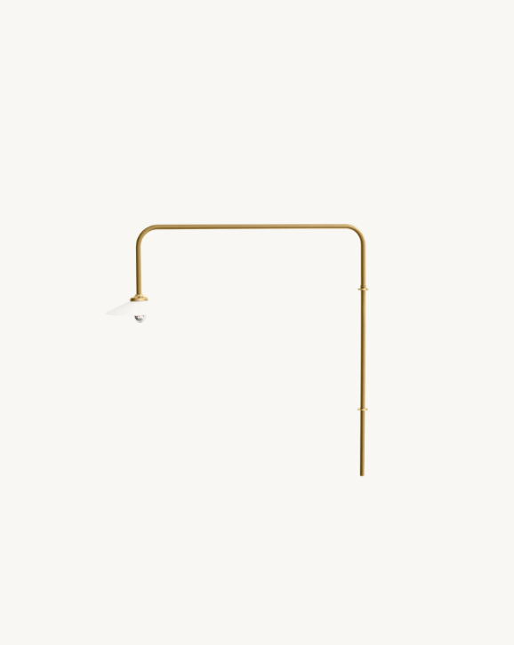 valerie_objects - hanging lamp n°5 brass by muller van severen