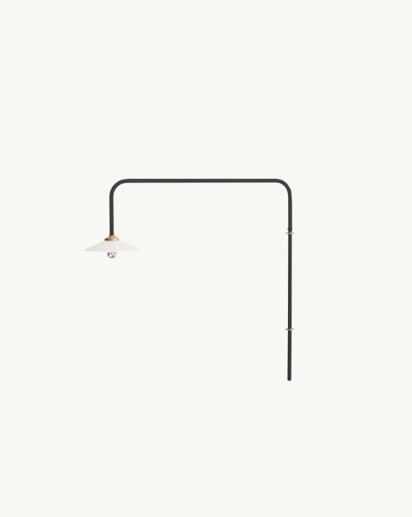 valerie_objects - hanging lamp n°5 black by muller van severen
