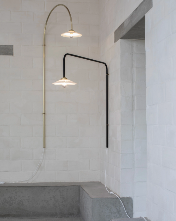 valerie_objects - hanging lamp n°5 black by muller van severen