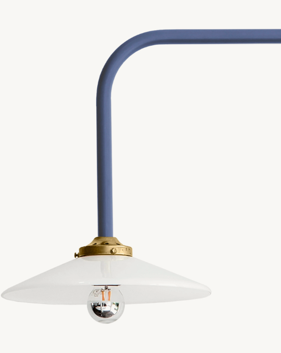 valerie_objects - hanging lamp n°5 blue by muller van severen