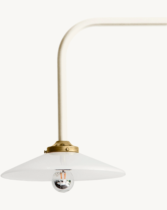 valerie_objects - hanging lamp n°5 ivory by muller van severen