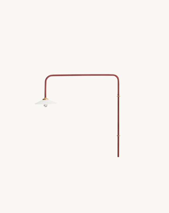 valerie_objects - hanging lamp n°5 menie red by muller van severen