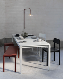 valerie_objects - hanging lamp n°5 menie red by muller van severen