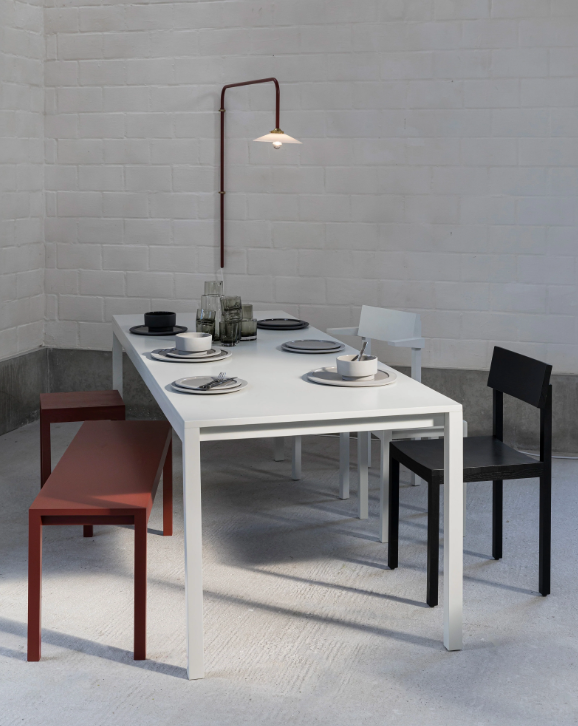 valerie_objects - hanging lamp n°5 menie red by muller van severen