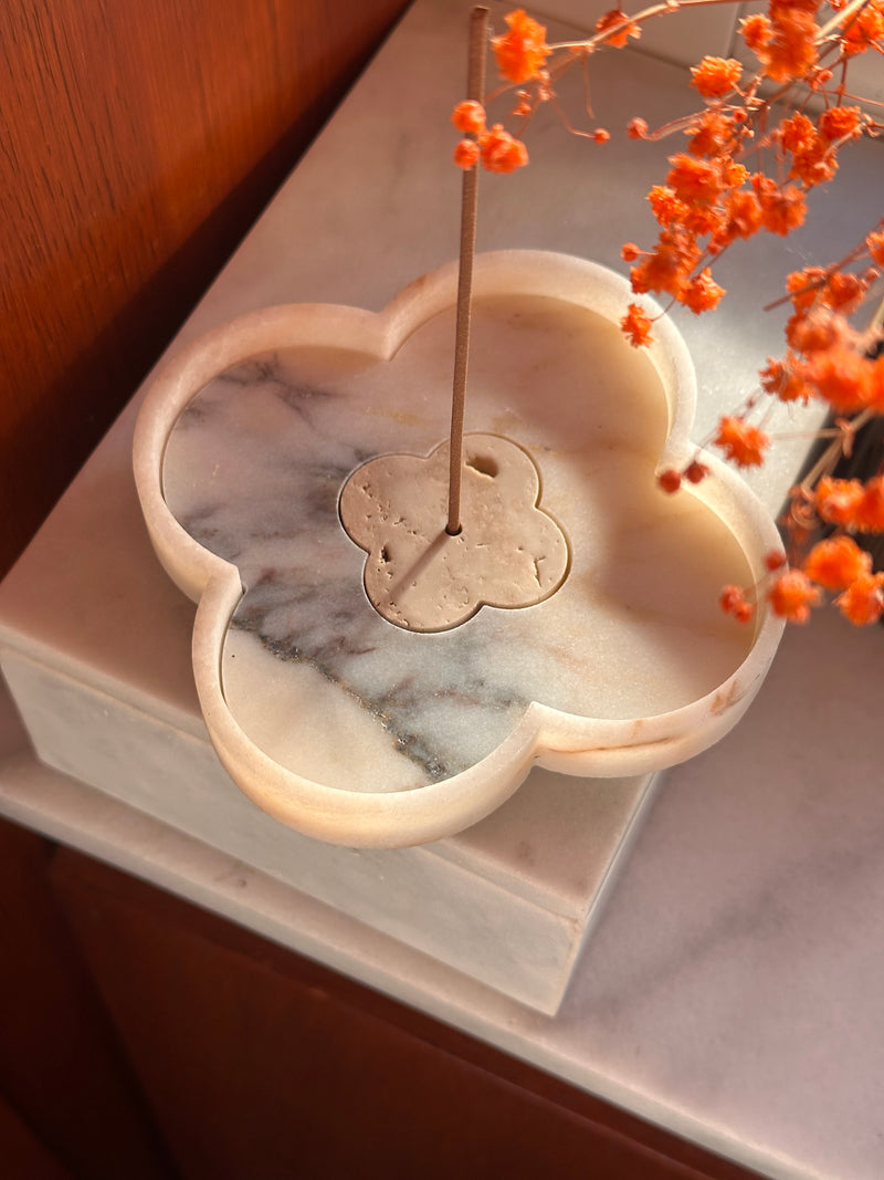 Quatrefoil Incense Holder